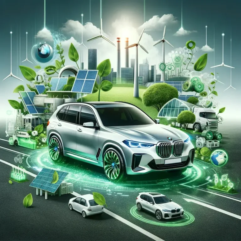 BMW’s Efforts in Reducing Carbon Footprint: From Production to Pavement