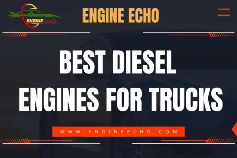 Best Diesel Engines for Trucks banner by Engine Echo